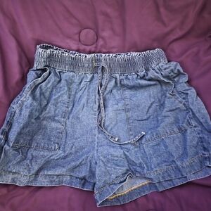 Denim Blue Women's Shorts